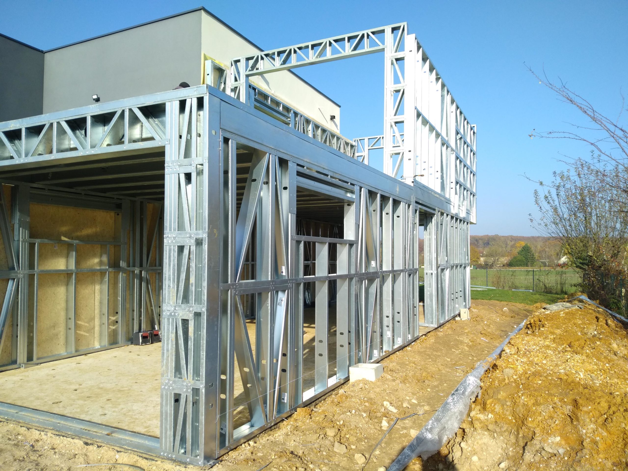 Extension Maison métallique